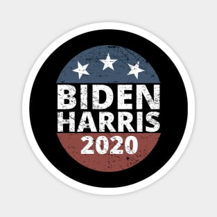 Biden Harris 2020 Vintage Button Distressed Design Magnet